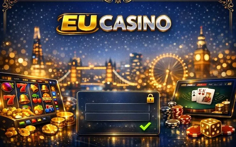 EU Casino home page banner