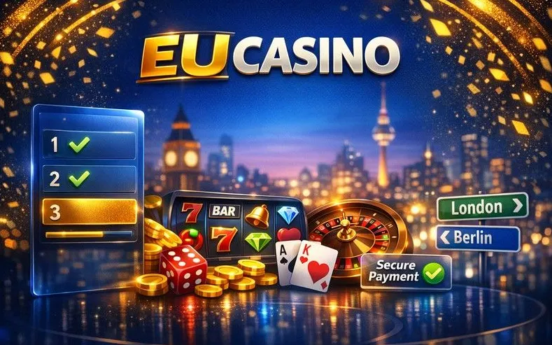 EU Casino login page hero banner